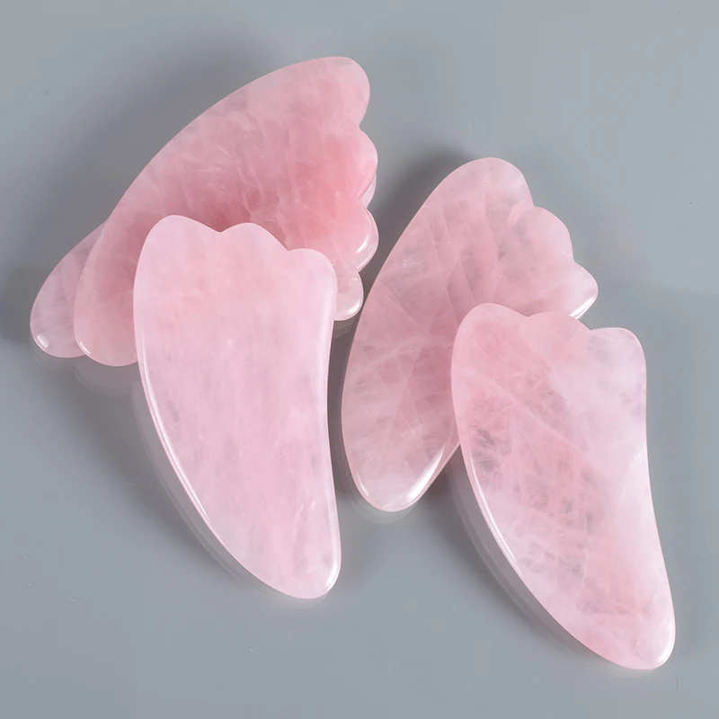 Gül Kuvars Gua Sha Tahtası Doğ - Gua Sha Tool Rose Quartz incelemesi ve fiyatı
