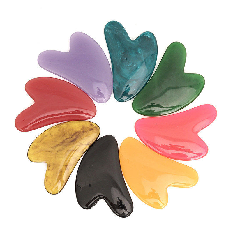Sıcak Kalp Gül Kuvarsı Gua Sha - Gua Sha Tool Rose Quartz incelemesi ve fiyatı