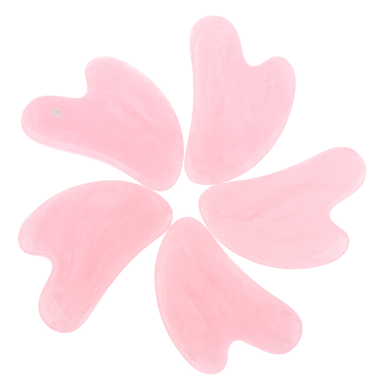 5 adet pembe doğal yeşim gül k - Gua Sha Tool Rose Quartz incelemesi ve fiyatı