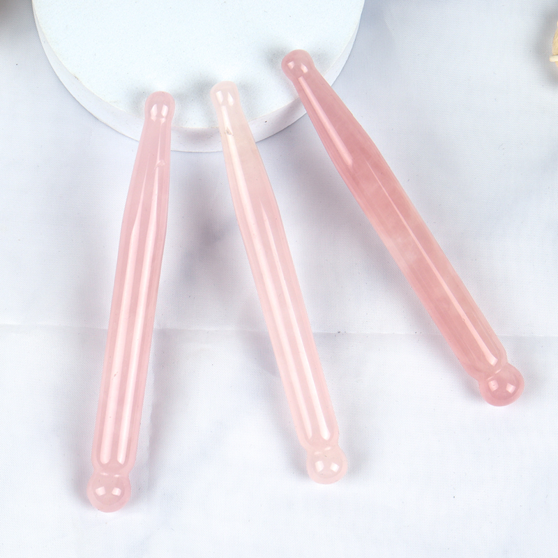 Göz Masaj Kalemi Doğal Gül Kuv - Gua Sha Tool Rose Quartz incelemesi ve fiyatı