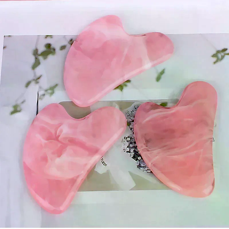 Doğal Taş Yeşim Guaj Kazıyıcı  - Gua Sha Tool Rose Quartz incelemesi ve fiyatı