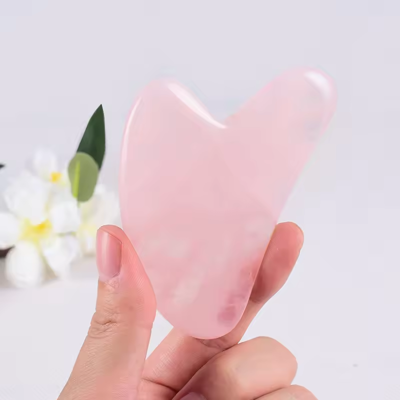 Doğal Taş Yeşim Gua Sha Kazıyı - Gua Sha Tool Rose Quartz incelemesi ve fiyatı