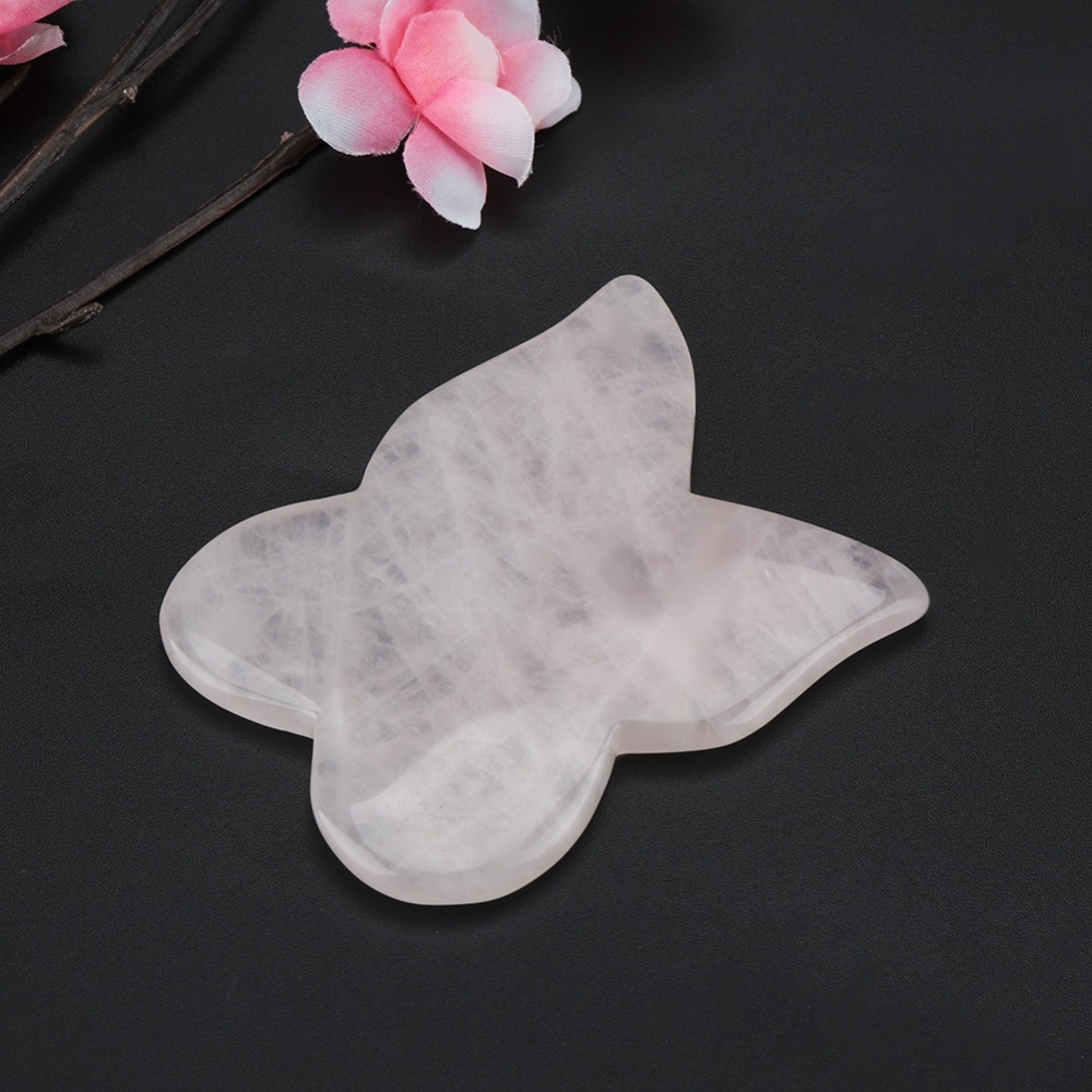 Yüz Bakım Setleri Pembe Gül Ku - Gua Sha Tool Rose Quartz incelemesi ve fiyatı