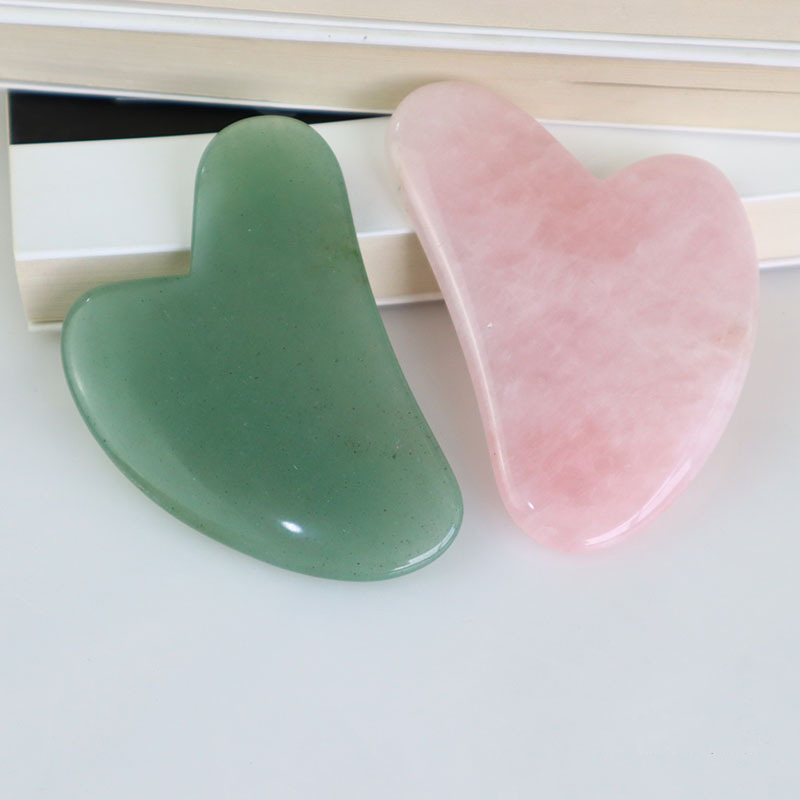 Gül kuvars yeşim Guasha masaj  - Gua Sha Tool Rose Quartz incelemesi ve fiyatı